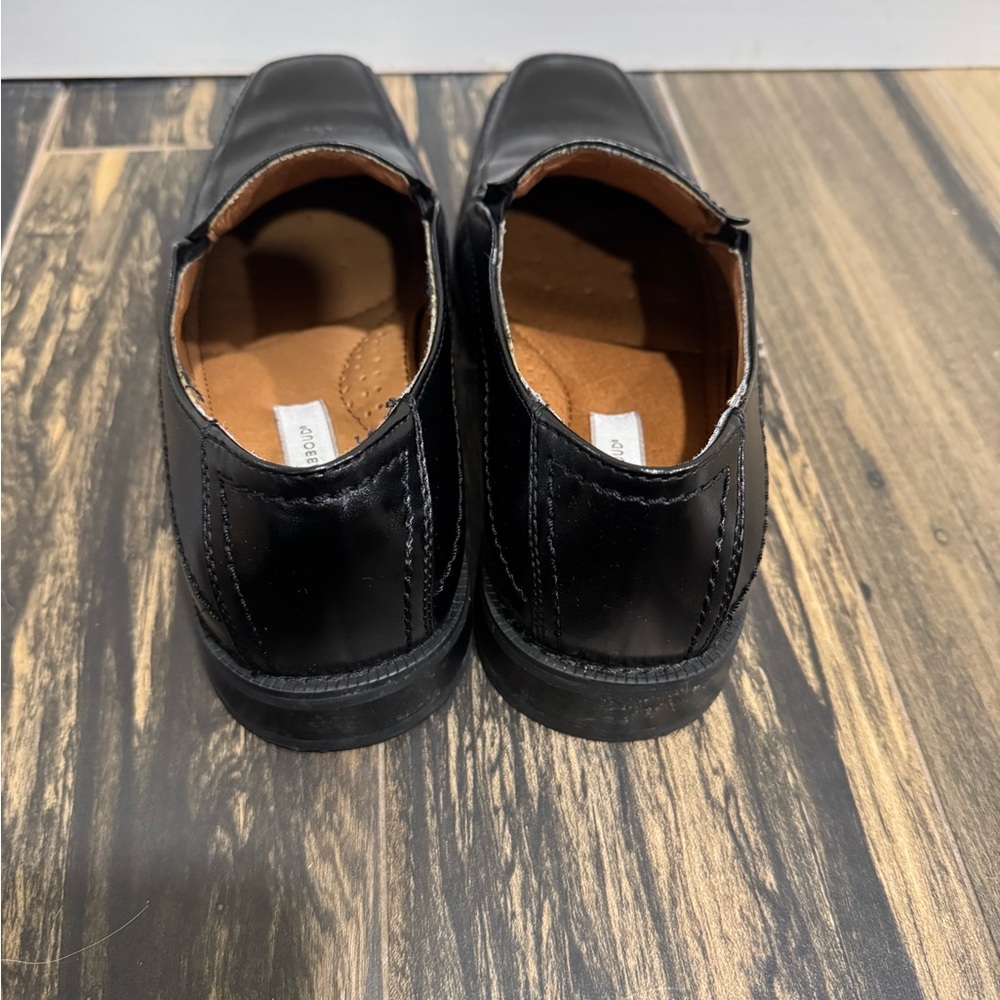 Joseph Abboud Black Leather Loafers - Picture 3 of 6